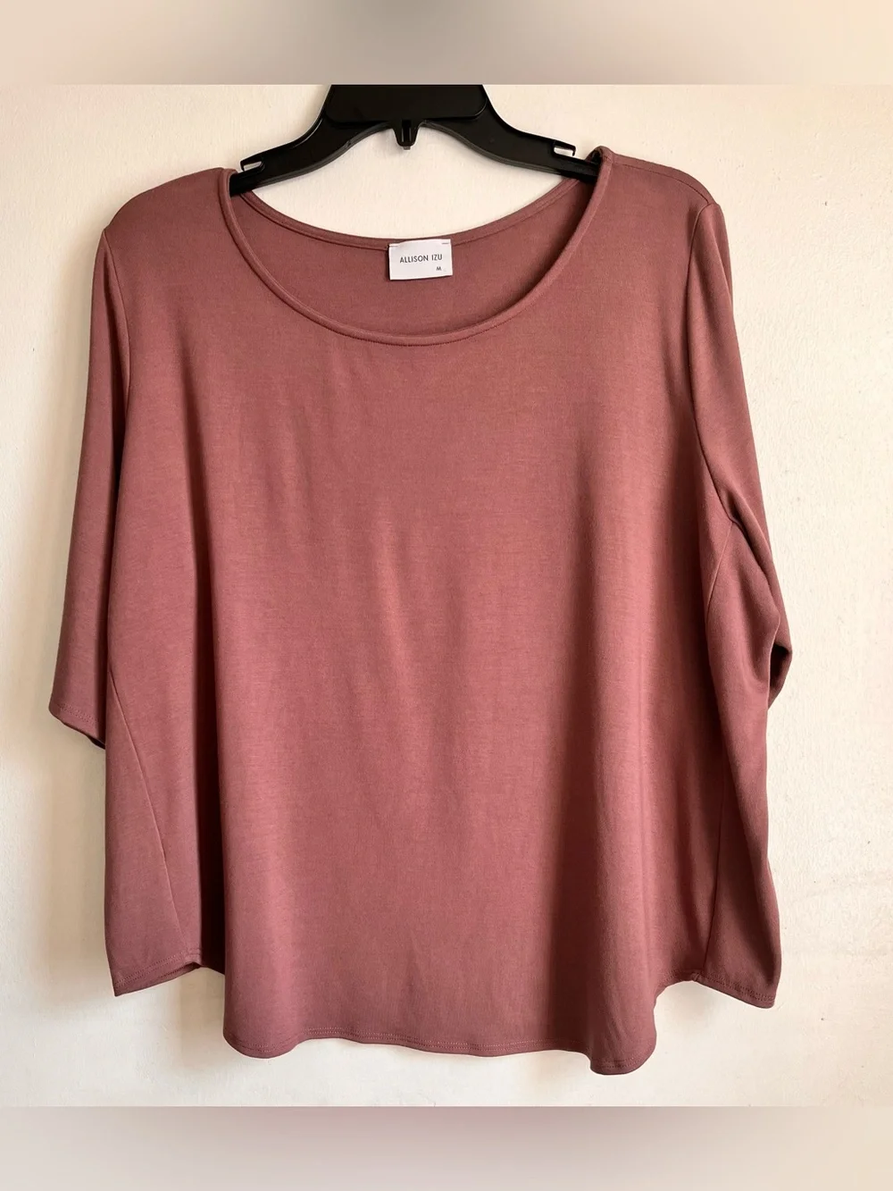 ALLISON IZU Hannah Top - Wisteria Soft Ponte - Picture 4 of 7